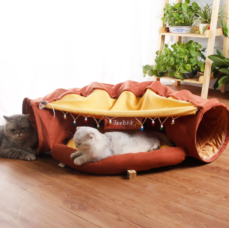 Cat Tunnel Tent and Nest