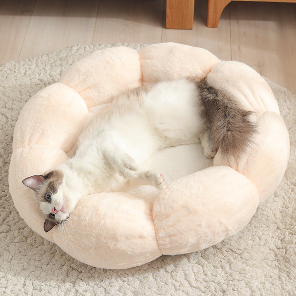 Washable Round Pet Bed