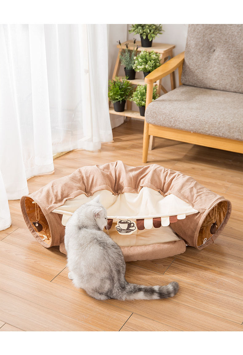 Cat Tunnel Tent and Nest