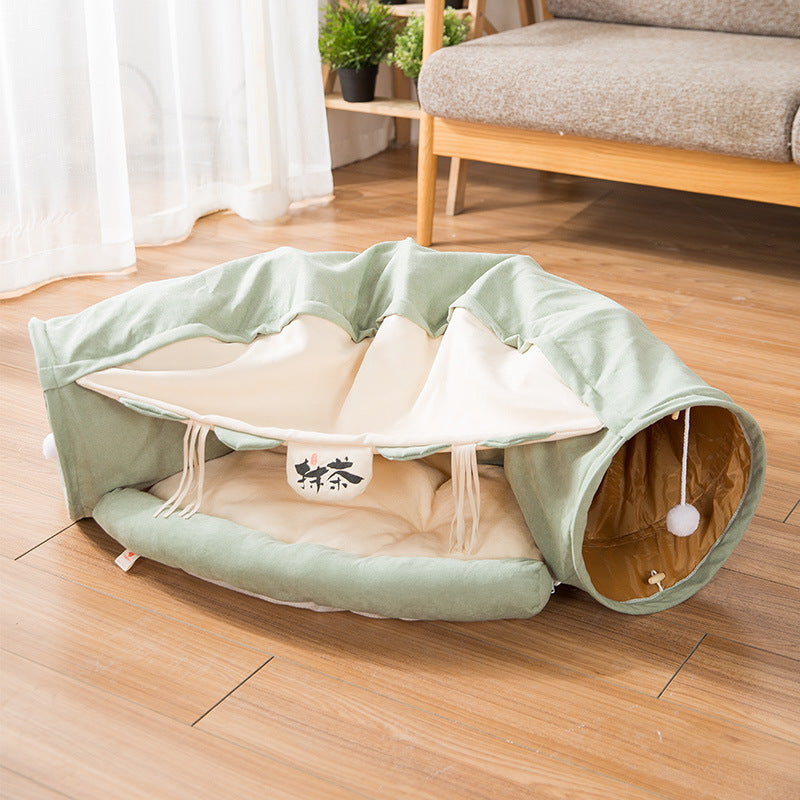Cat Tunnel Tent and Nest