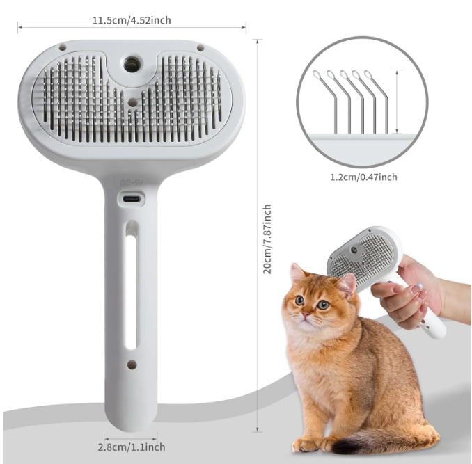 Spray Grooming Brush