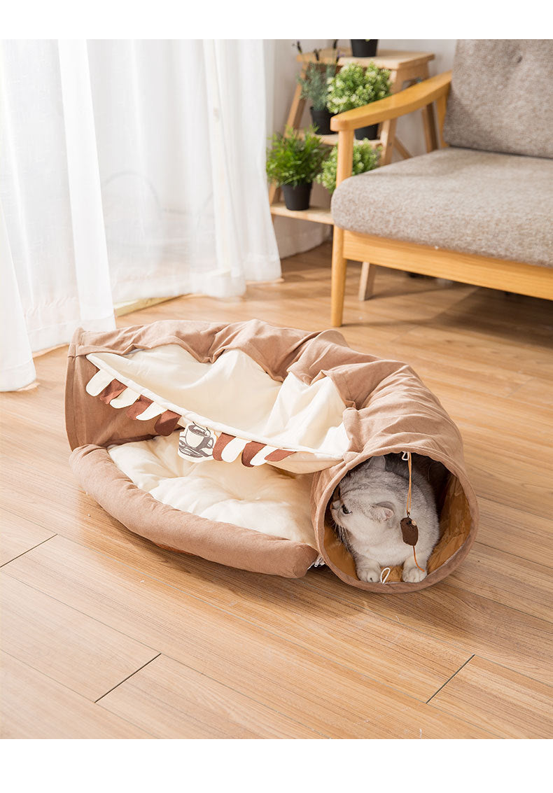 Cat Tunnel Tent and Nest