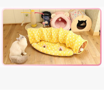 Cat Tunnel Bed and Sleeping Bag
