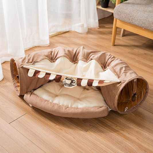 Cat Tunnel Tent and Nest